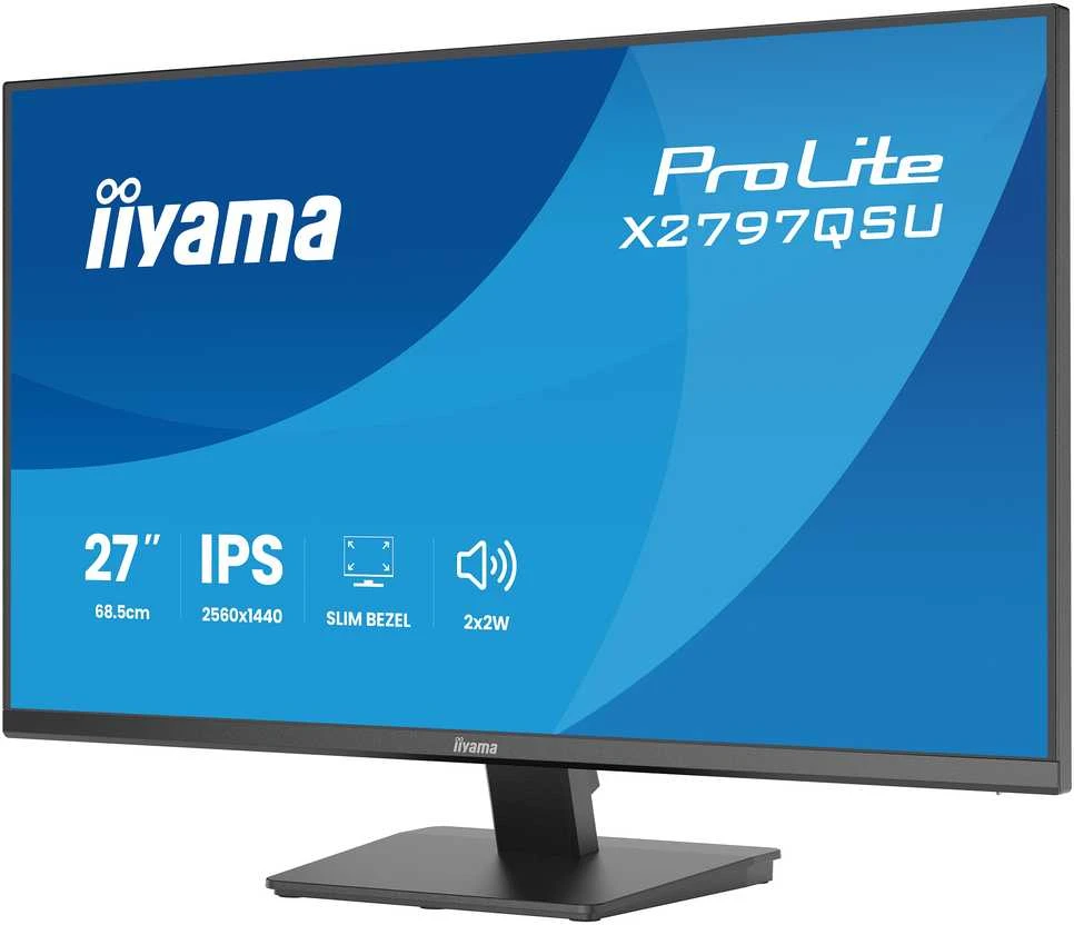 Monitorius iiyama ProLite X2797QSU-B1 - 75Hz | QHD | IPS | 27" | 1ms