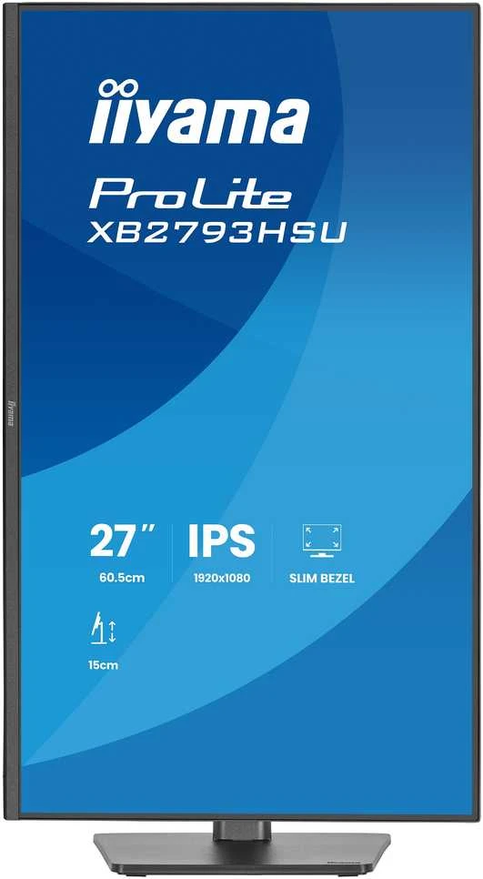 Monitorius iiyama ProLite XB2793HSU-B1 - 120Hz | Full HD | IPS | 27" | 1ms