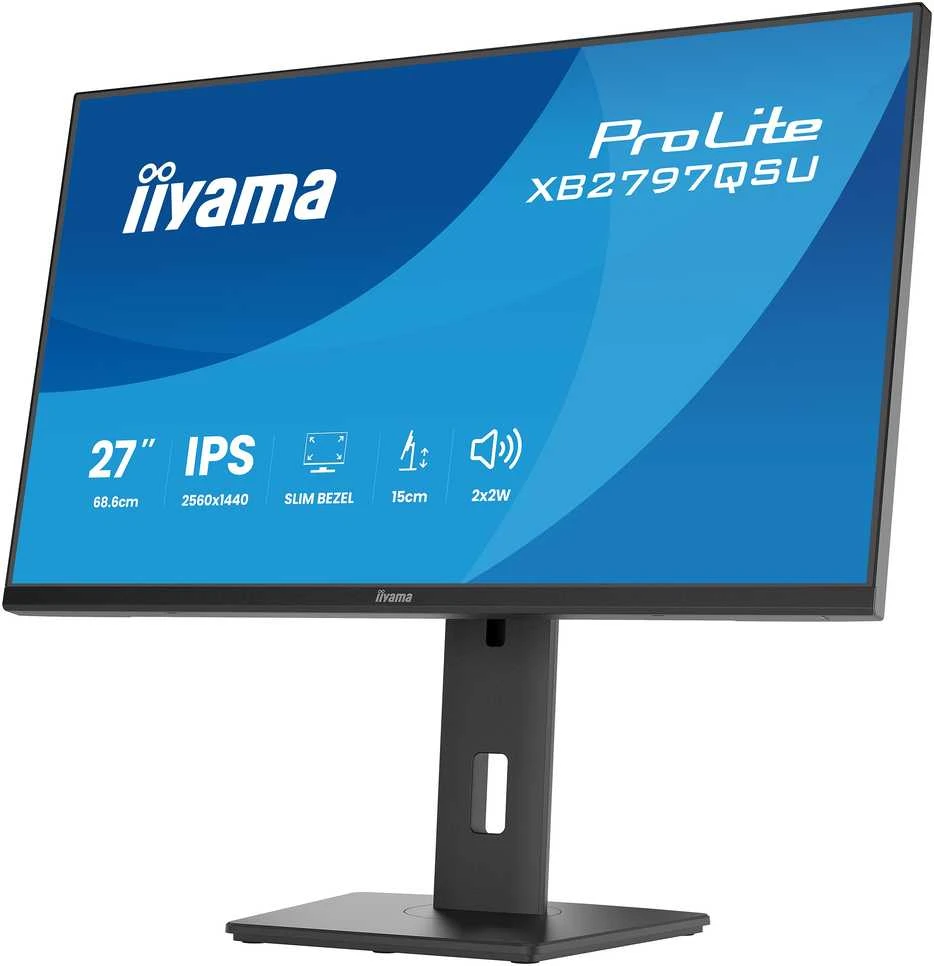 Monitorius iiyama ProLite XB2797QSU-B1 - 75Hz | QHD | IPS | 27" | 1ms