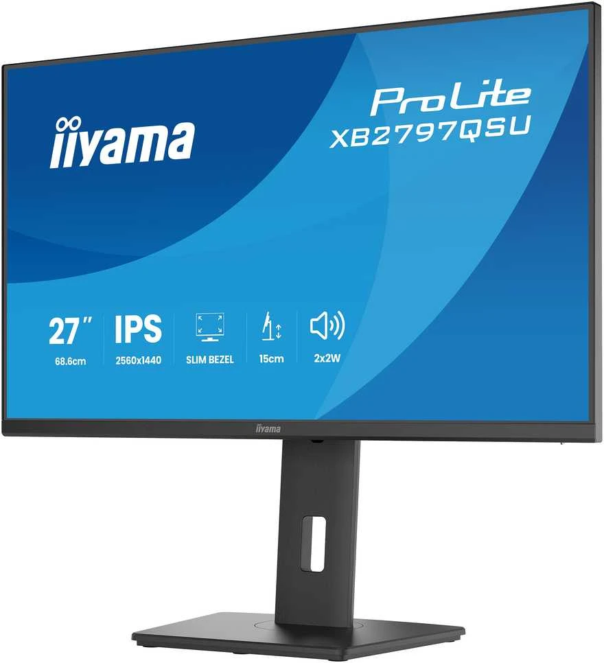 Monitorius iiyama ProLite XB2797QSU-B1 - 75Hz | QHD | IPS | 27" | 1ms