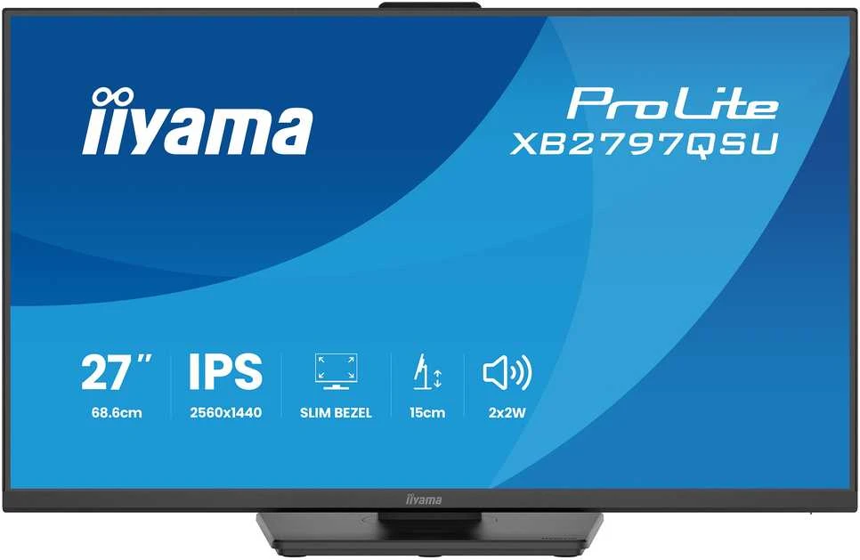Monitorius iiyama ProLite XB2797QSU-B1 - 75Hz | QHD | IPS | 27" | 1ms