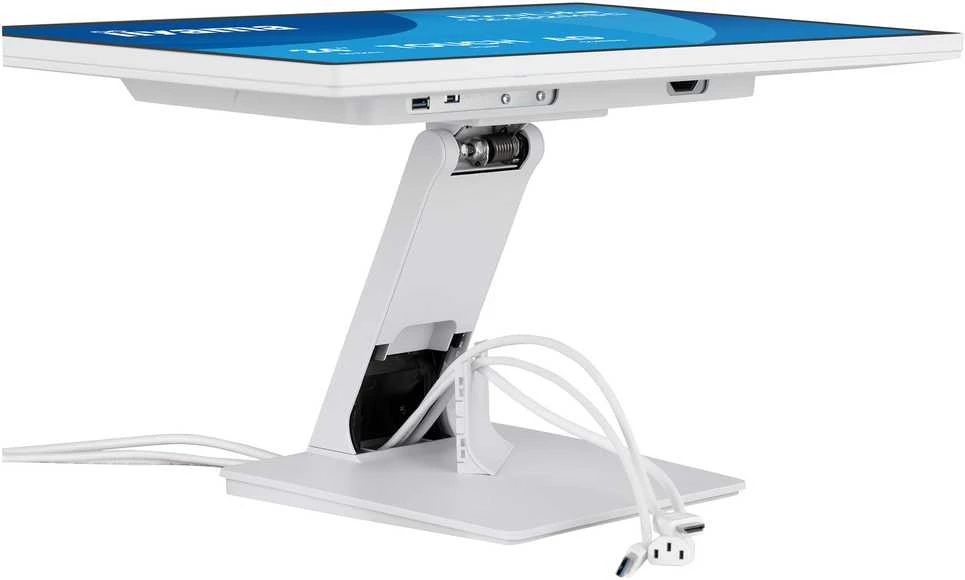 „iiyama T2452MSC-W2AG“ kompiuterio monitorius, 61 cm (24 colių), 1920 x 1080 pikselių, „Full HD“ LED jutiklinis ekranas, Baltas