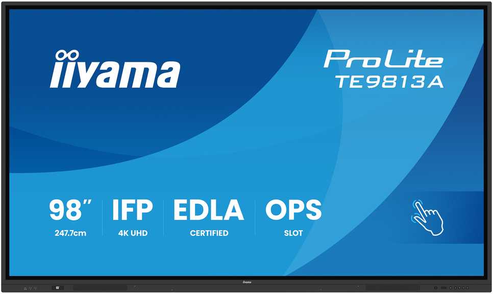 Monitorius iiyama ProLite TE9813A-B2AG