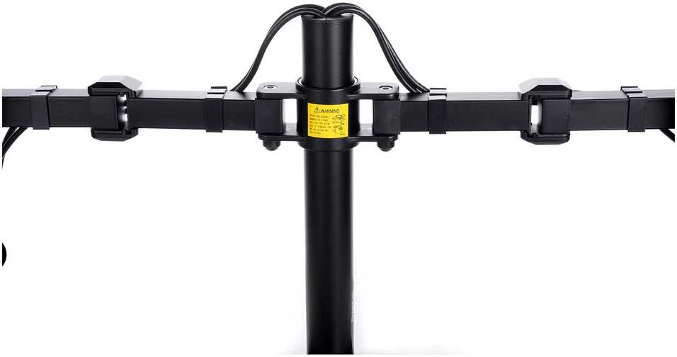 iiyama DS1002D-B1 monitoriaus laikiklis arba stovas 76,2 cm (30") Juoda