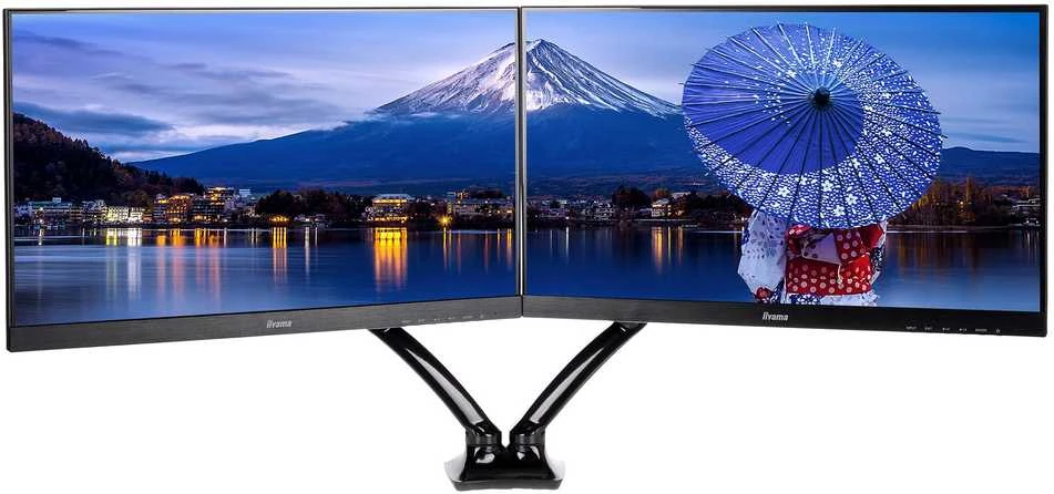 iiyama DS3002C-B1 stalinis plokščiųjų ekranų laikiklis 68,6 cm (27") Juoda