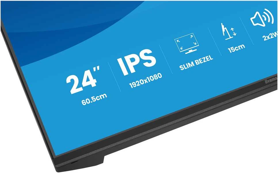 Monitorius iiyama ProLite XB2491HS-B1 23.8" Full HD IPS 120Hz