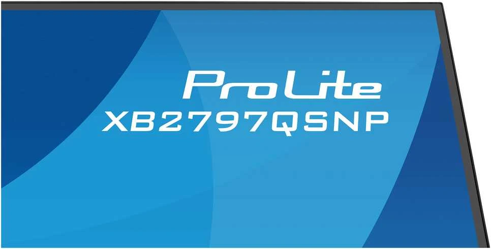 Monitorius iiyama XB2797QSNP-B1 27" QHD IPS USB-C Docking KVM LAN