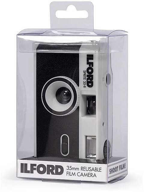 Ilford Sprite 35-II Sidabrinis