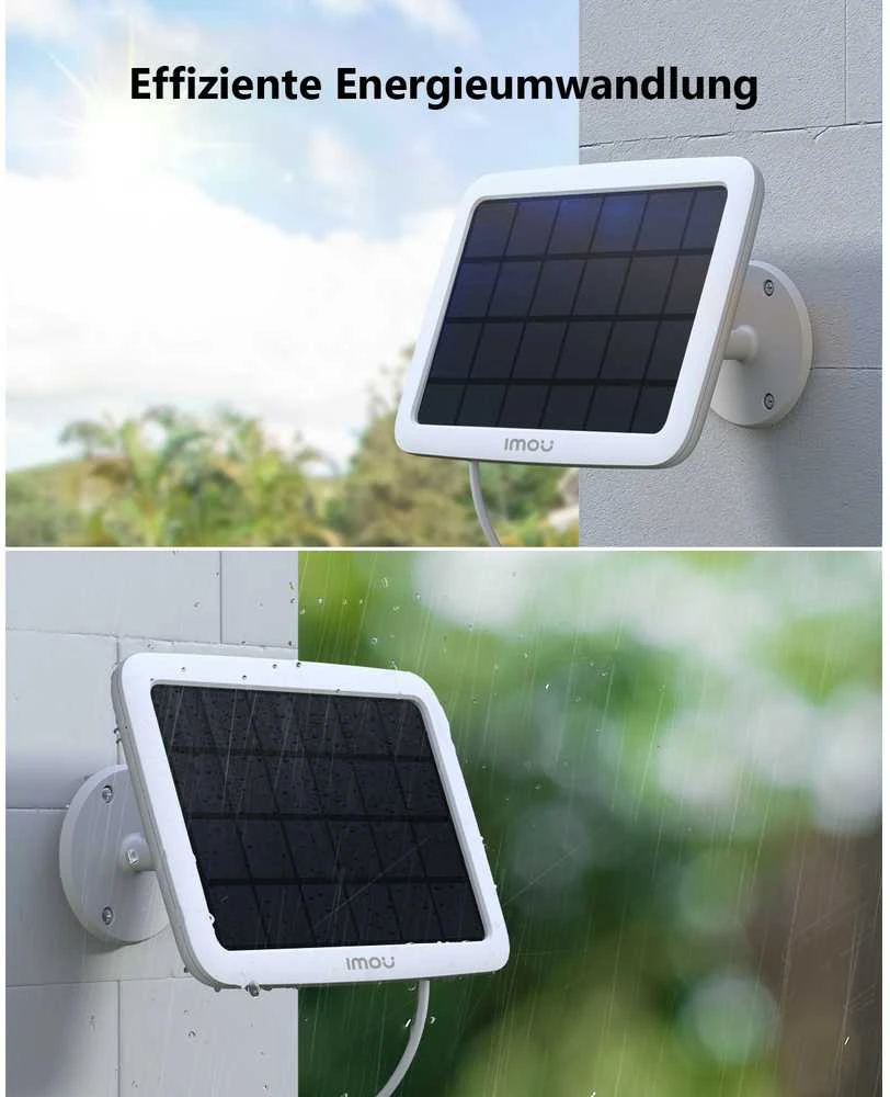 IMOU Cell Go Kit nešiojama kamera (balta) su saulės kolektoriumi IMOU FSP12