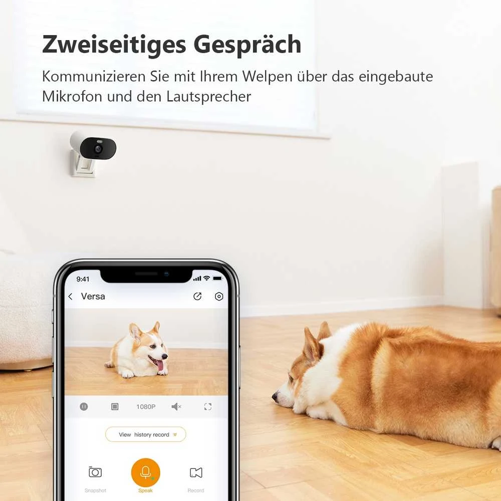 Imou Dahua IP kamera IPC-C22FP-C 2MP 25fps, IP65, pašvietimas iki 20m, SD iki 256GB, 2.8mm 97°, WiFi