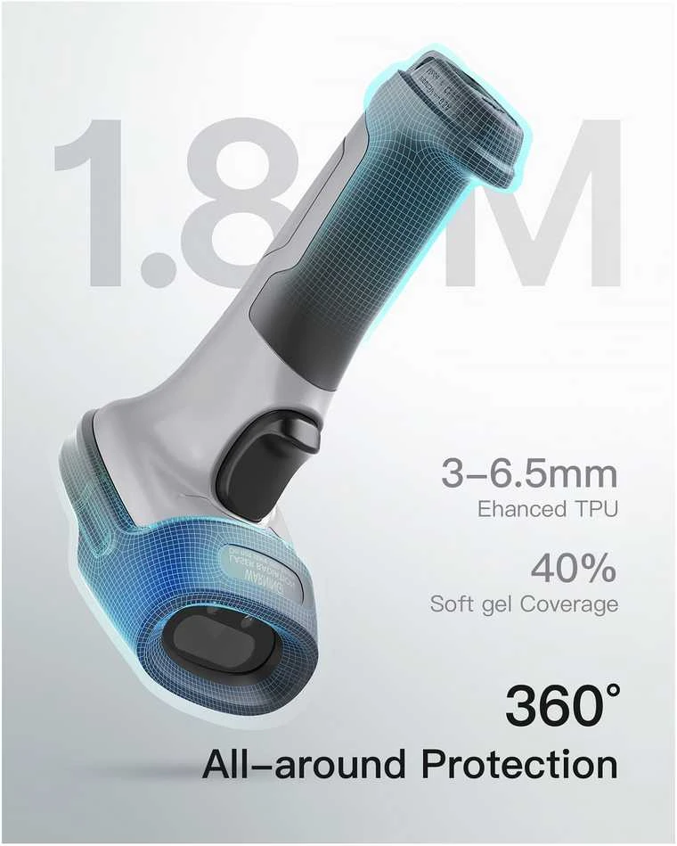 inateck Barcodescanner 70 AI pilka [BCST-70-AI_grey]