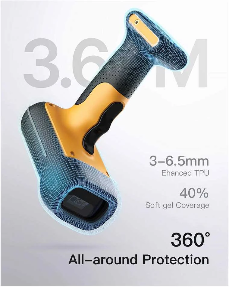Skeneris Carruzzo inateck Barcodescanner 75 juodas [BCST-75 juodas]