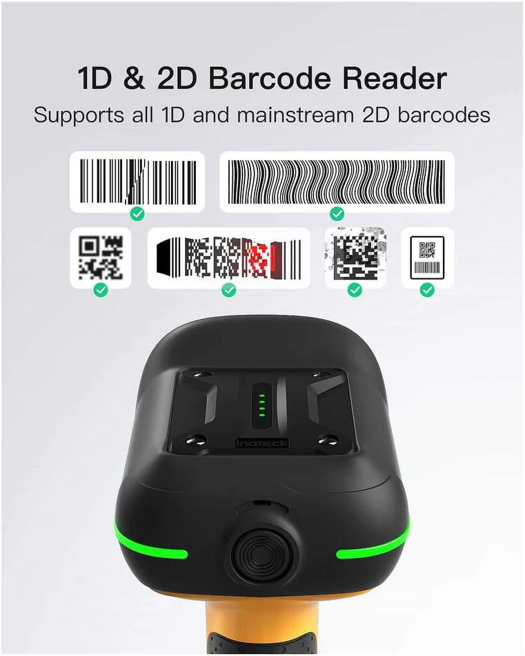 Skeneris Carruzzo inateck Barcodescanner 75 juodas [BCST-75 juodas]