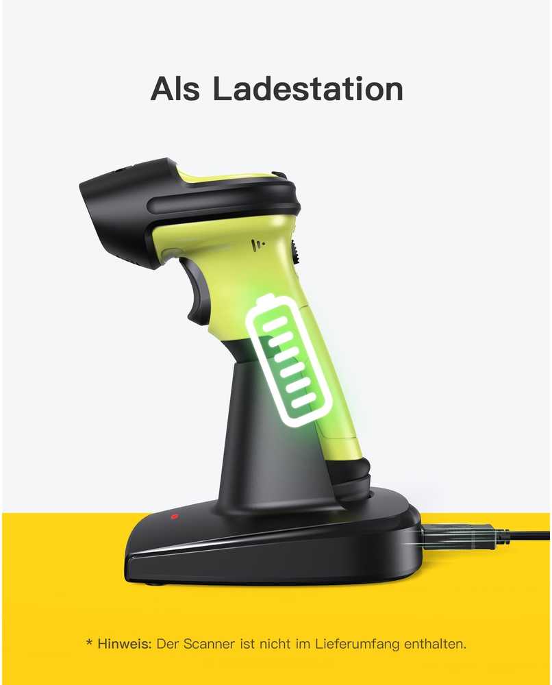 Skeneris inateck Barcodescanner Įkrovimo stotelė BCST-60/70/73 Base