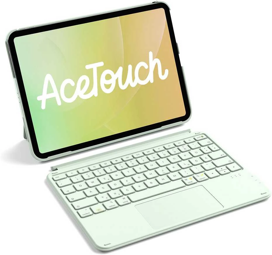 inateck Klaviatūra iPad 11 iPad Air 4/5Gen Com. QWERTZ žalias