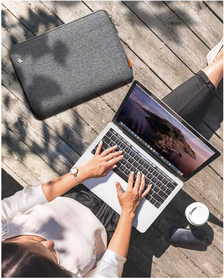 Dėklas Inateck Dėklas Inateck kompatybilne su MacBook Air 2018/2019/2020, 13 - calowy MacBook Pro 2020/2019/2018/2017/2016, Surface Pro X / 7/6/5/4/3 /, XPS 13, 12.9 iPad Pro, pokrowiec na laptopa Dėklas na laptopa