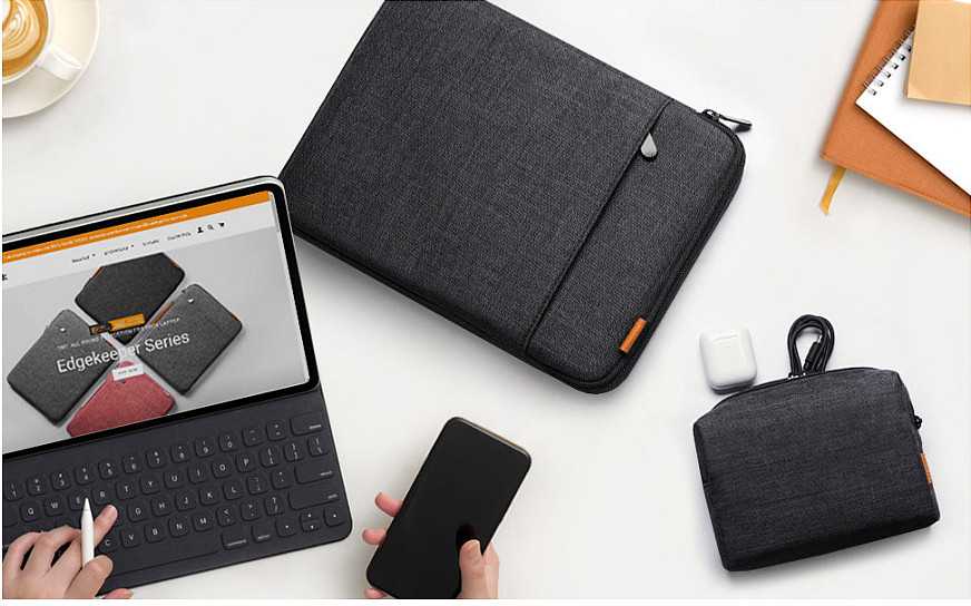 Krepšys Inateck Laptoptasche 13''+Zubehörta. LB01006/S1 schwarzgrau (LB01006-13S_BLACK GRAY)