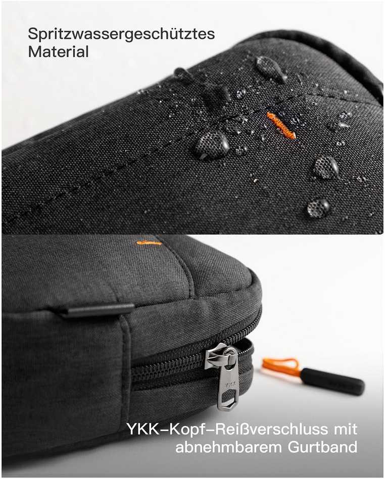 Inateck Organizer Tasche juodas 32,5cm * 23,5cm * 5cm