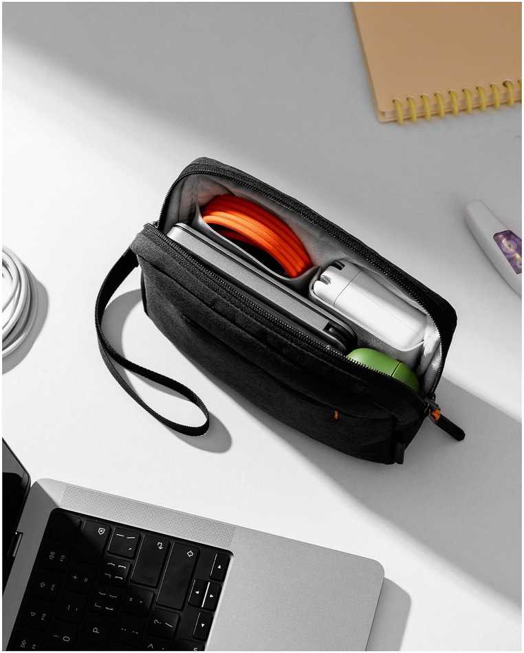 Inateck Organizer Tasche juodas 32,5cm * 23,5cm * 5cm