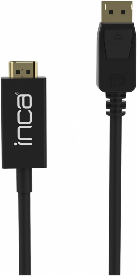 Nezatříděno Kabelis Inca DisplayPort – HDMI 1.8m juoda (IDPH-18T)