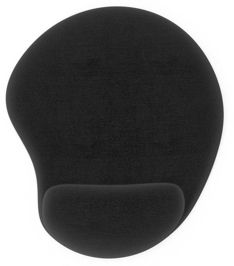 Inca ergonomiškas silikoninis kilimėlis juodas 24,5x22x3 mm (IMPS-008)