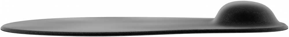 Inca ergonomiškas silikoninis kilimėlis juodas 24,5x22x3 mm (IMPS-008)