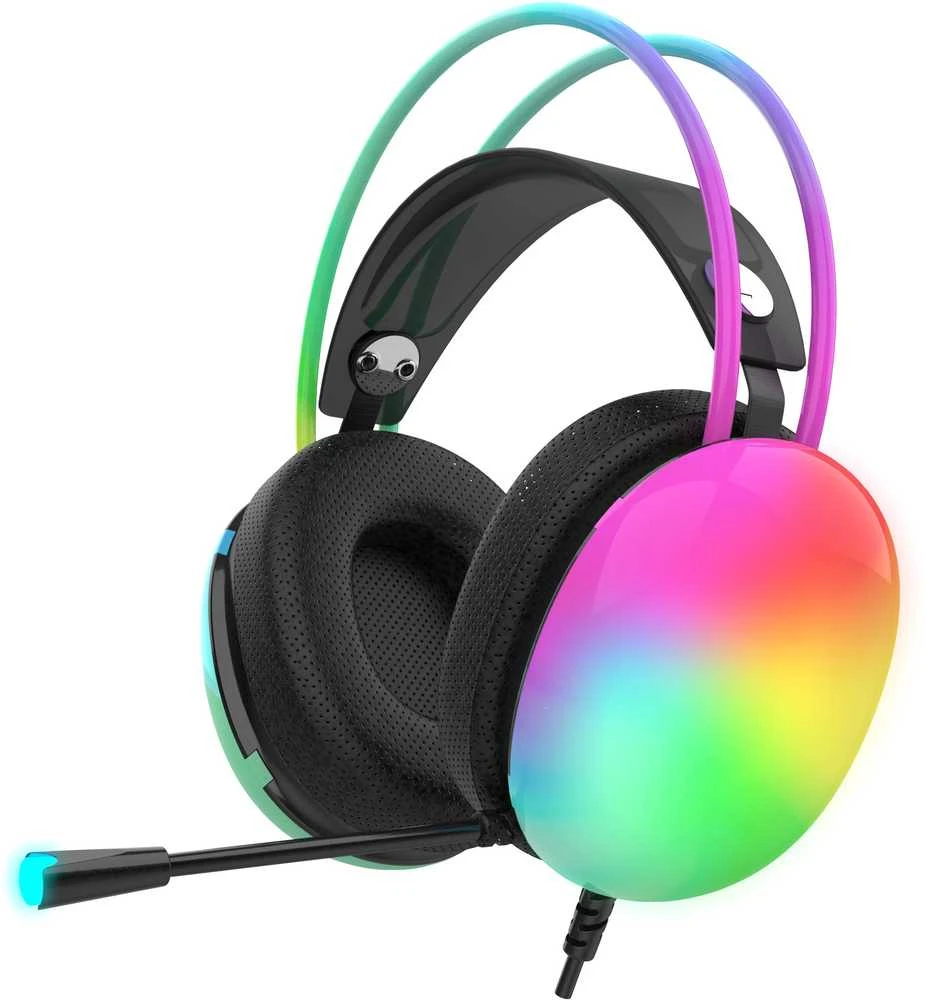 Nezatříděno Ausinės Inca IGK-X8S RGB Juoda (IGK-X8S)
