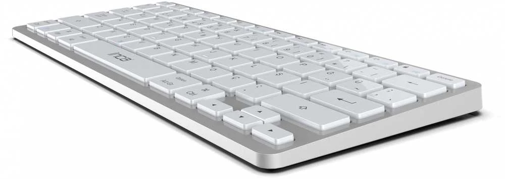Nezatříděno INCA Klaviatūra IBK-565BT BT 5.0, Smart, Akku 150Std, 8-10m sidabrinis