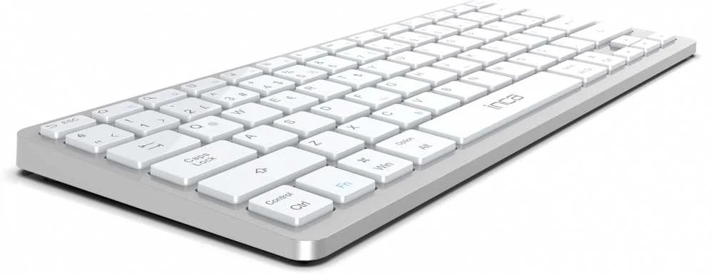 Nezatříděno INCA Klaviatūra IBK-565BT BT 5.0, Smart, Akku 150Std, 8-10m sidabrinis