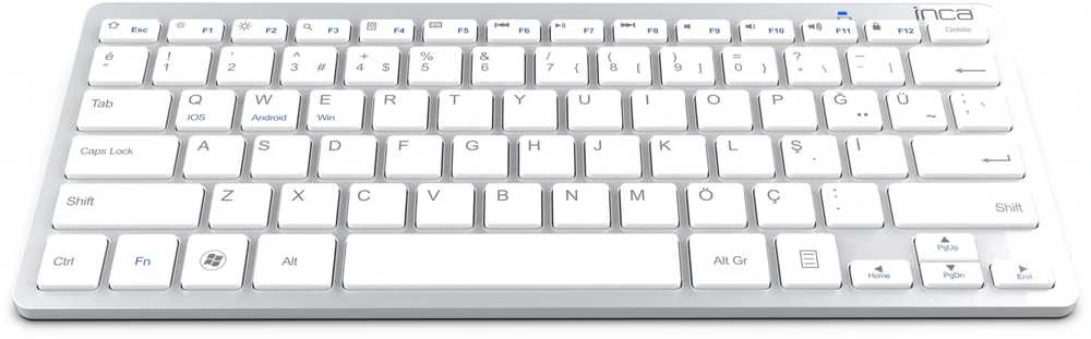 Incase INCA Klaviatūra IBK-569BT BT 3.0 Ultradünn DE-išdėstymas retail