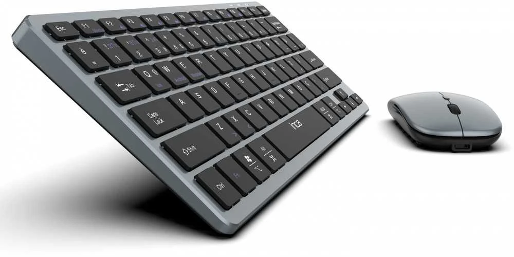 Klaviatūra Inca IBK-572BT su myszką Bluetooth 3.0/5.0 DE-išdėstymas Juodas