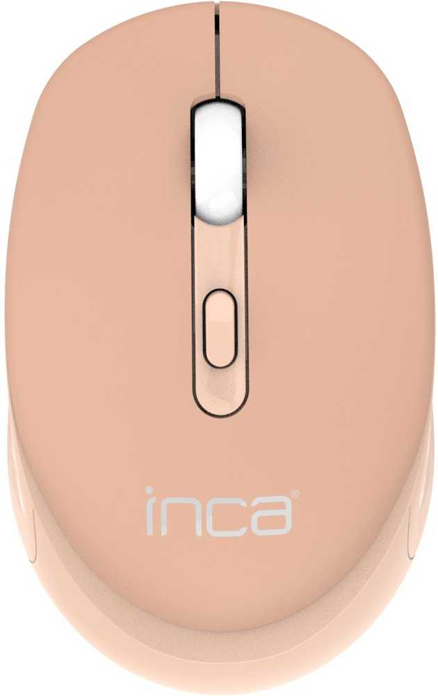 Pelė Inca INCA Pelė IWM-243RH 1600 DPI,CANDY DESIGN Creme, 2,4GHz