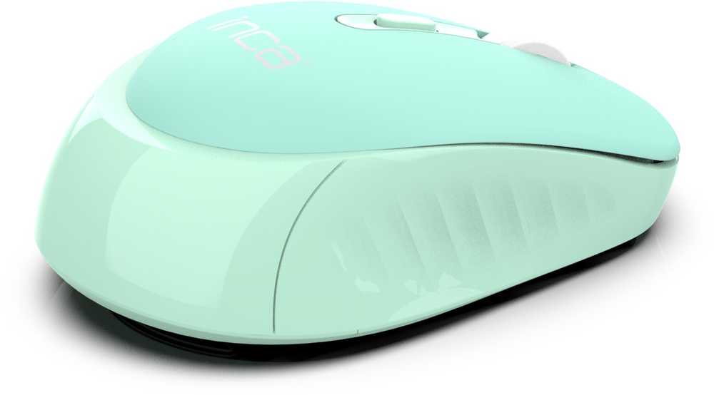Pelė Inca INCA Pelė IWM-243RM 1600 DPI,CANDY DESIGN Blau, 2,4GHz
