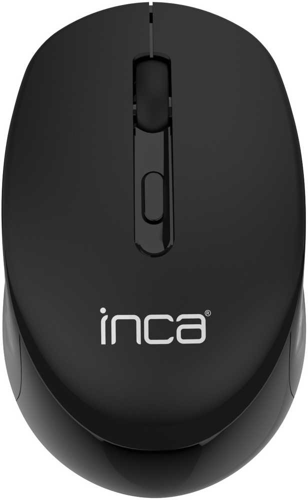 Pelė Inca INCA Pelė IWM-243RS 1600 DPI,CANDY DESIGN juodas, 2,4GHz