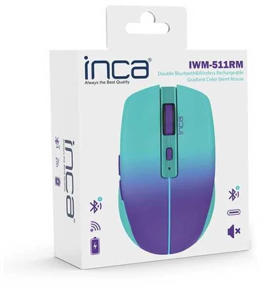 Incase INCA Pelė IWM-511RM 1600 DPI,Wrls & BT,6D Taste, Blau
