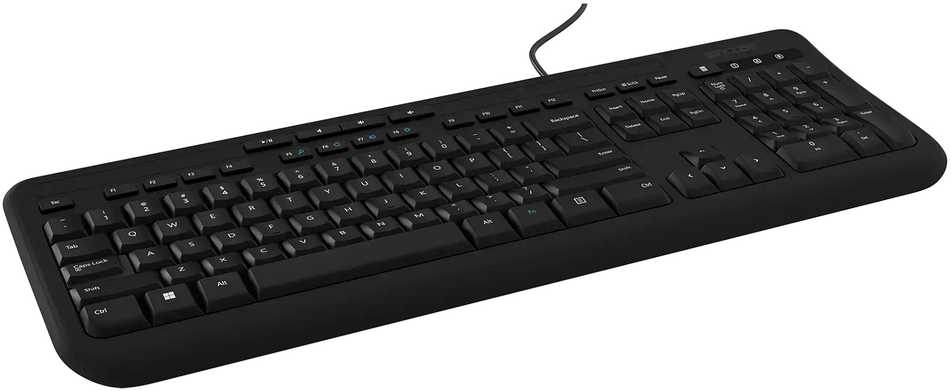 Incase Klaviatūra su laidu 600 EN-UK LAYOUT - QWERTY Juodas UK LAYOUT