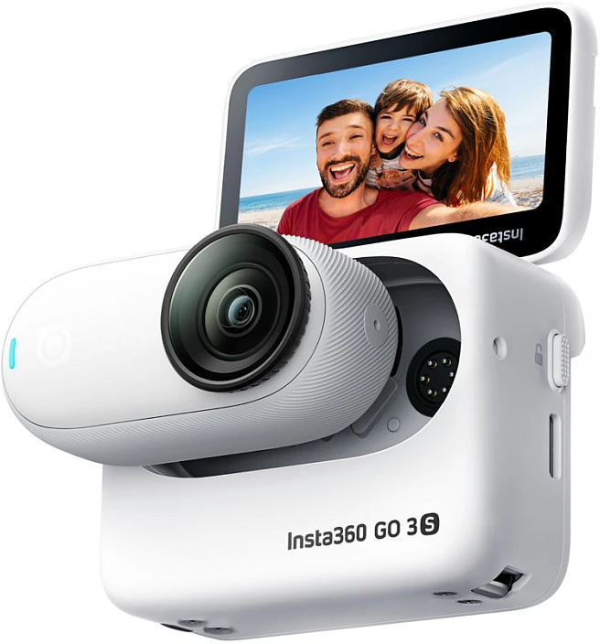„Insta360 GO 3S Standard Edition“ – „Arctic Baltas“ – 64 GB
