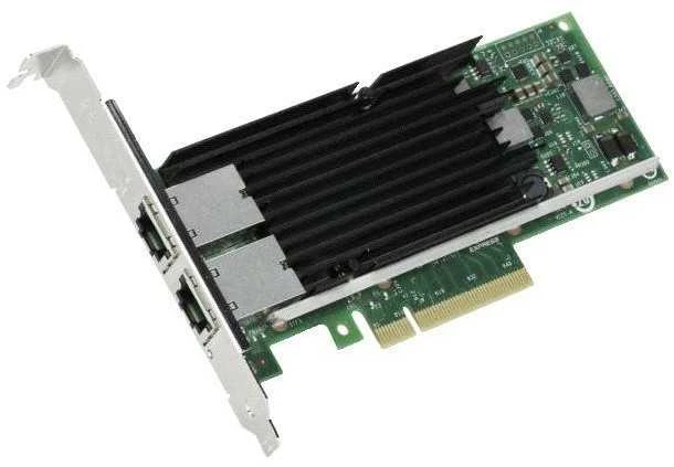 INT PCIE Intel X540-T2 serveris, konverteris