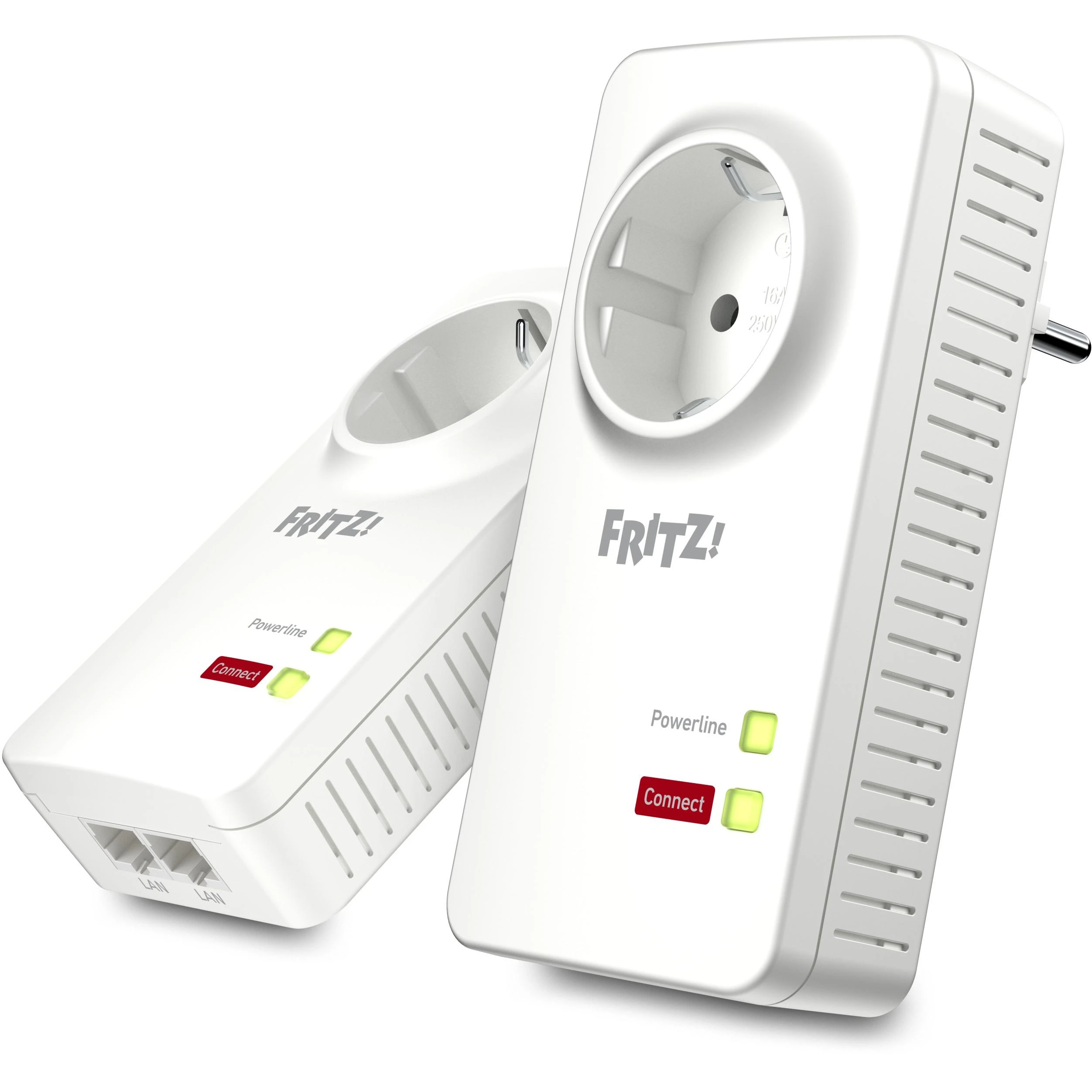 Maršrutizatorius AVM FRITZ!Powerline 1220E 1200 Mbit/ai Ethernet LAN jungtis Balta 2 vnt