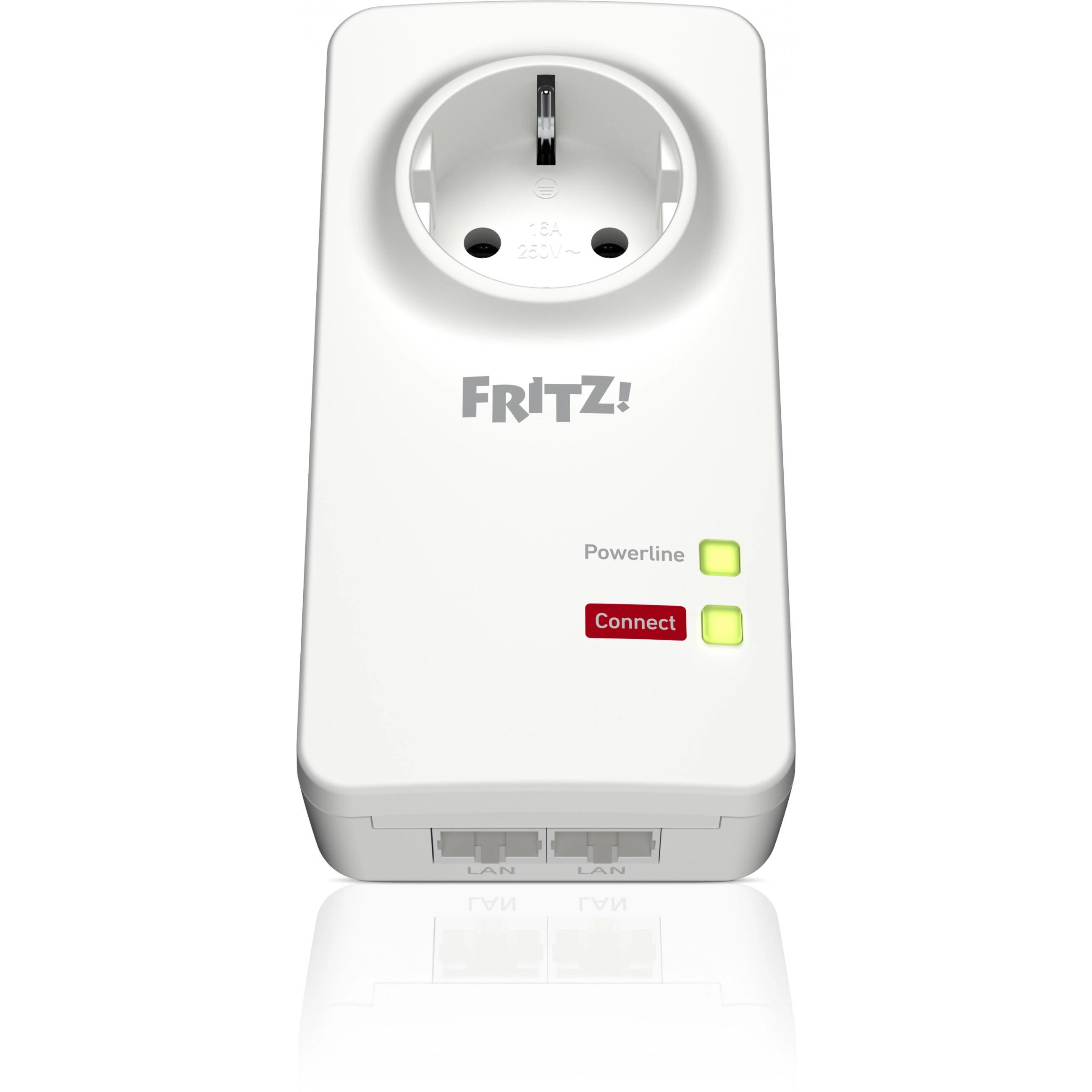 AVM FRITZ!Powerline 1220E 1200 Mbit/ai Ethernet LAN jungtis Balta 1 vnt