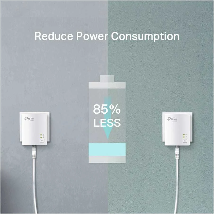 TP-LINK | Gigabit Powerline Starter Kit | TL-PA7017 RINKINYS | 10/100/1000 Mbit/s | Ethernet LAN (RJ-45) jungtys 1 | Nėra „Wi-Fi“ | Duomenų perdavimo sparta (maks.) 1000 Mbit/s | Papildomas lizdas