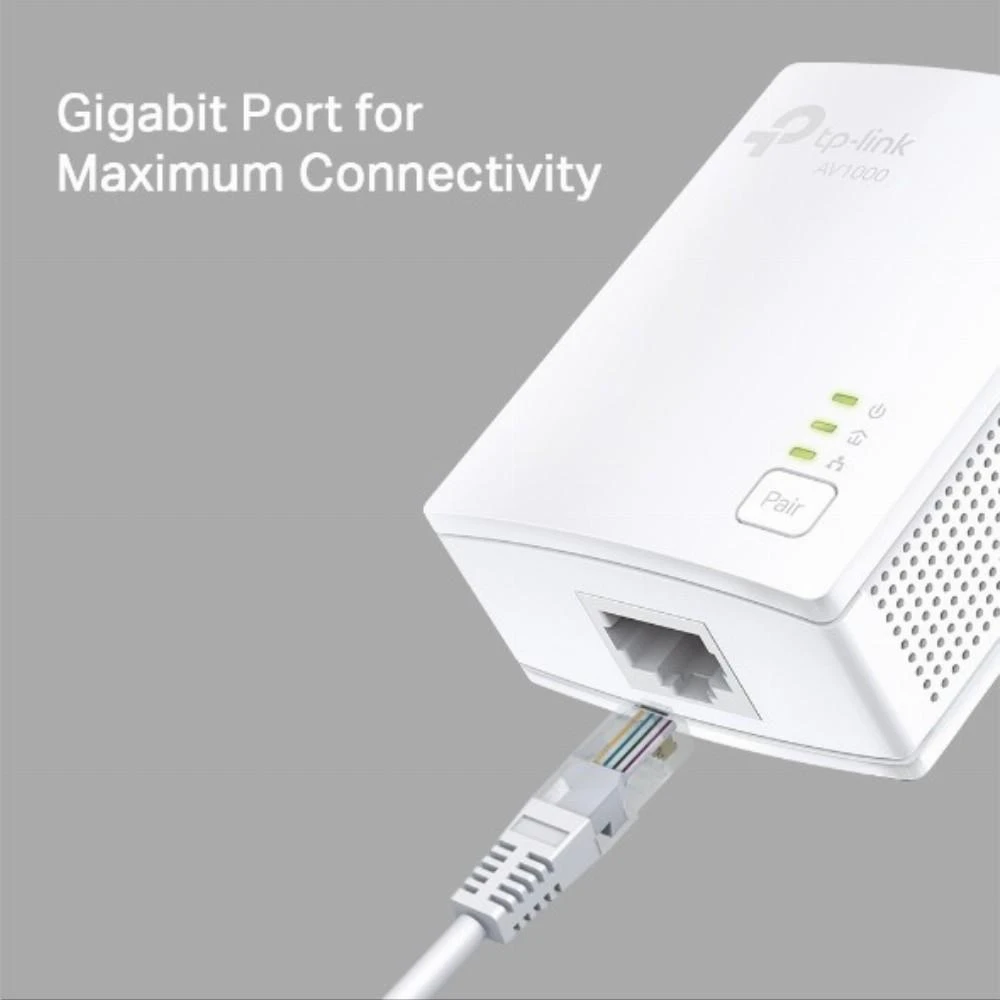 Maršrutizatorius TP-Link TL-PA7019 KIT V1 Starter Kit - maitinimo tinklo adapterio rinkinys - jungiamas prie sienos