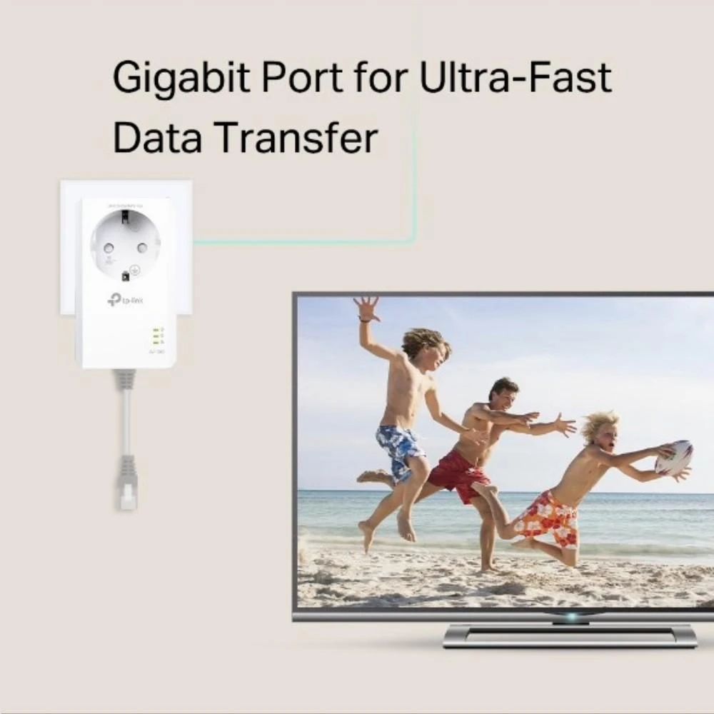 Maršrutizatorius TP-Link TL-PA7019P KIT 1000 Mbit/s Ethernet LAN jungtis Balta 2 vnt.