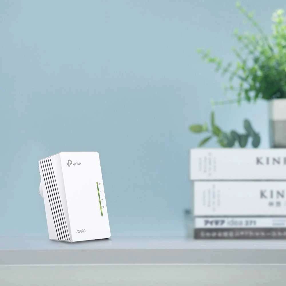 TP-LINK TL-WPA4220 „PowerLine“ tinklo adapteris 500 Mbit/ai Ethernet LAN jungtis „Wi-Fi“ Balta 1 vnt