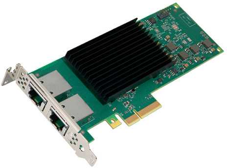 Karta jungiama į tinklą Intel Intel Ethernet Network Adapteris E610-XT2 - Netzwerkadapter - PCIe 4.0 x4 - 10 Gigabit Ethernet x 2 - Multipack