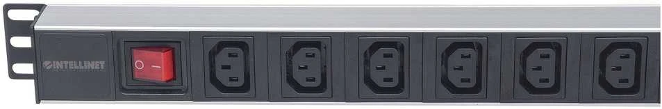 Intellinet Network Solutions Intellinet 19'' Kaltgertebuchse 8-fach C13 PDU mit Klammern