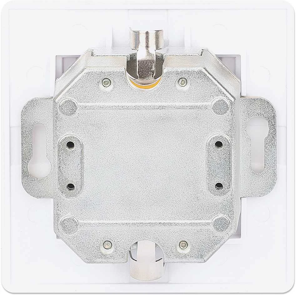 Intellinet Lizdas įleidžiamas 2x RJ45 Cat6a STP balta