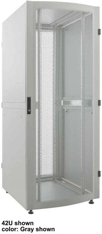 INTELLINET 48,3 cm 19 colių serverio spintelė Premium Line 36 U 1767 x 800 x 1000 mm A x P x G Plokščia pakuotė, keliamoji galia 2000 kg, juoda