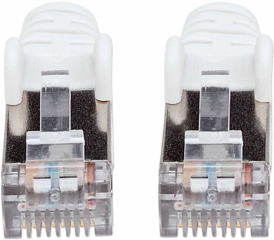 Intellinet Network Solutions Patchcord su raw Cat7 S/FTP kabeliu 0,25m balta (741903)