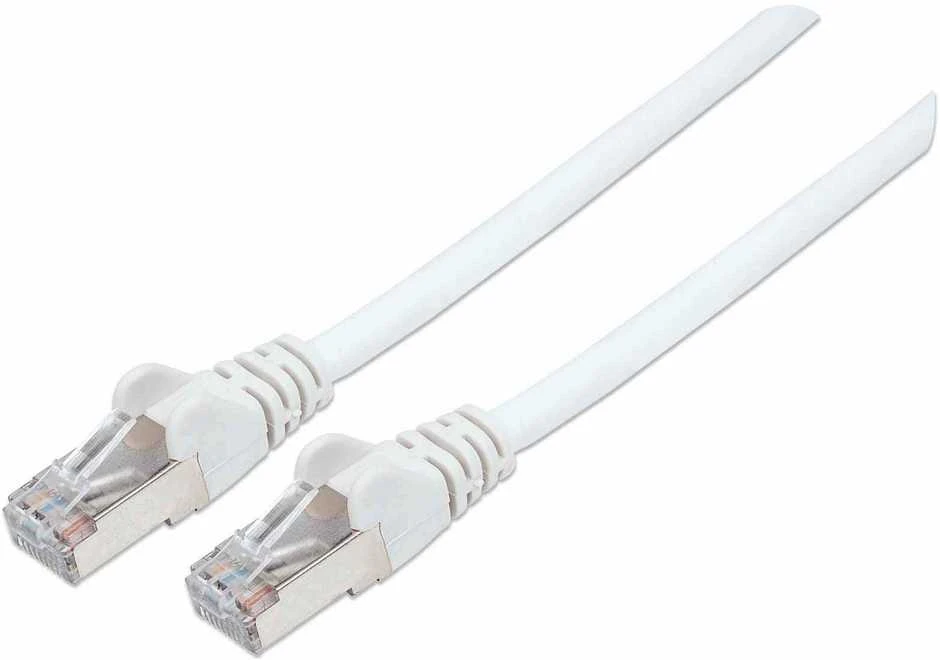 Intellinet Network Solutions Patchcord su raw Cat7 S/FTP kabeliu 0,25m balta (741903)